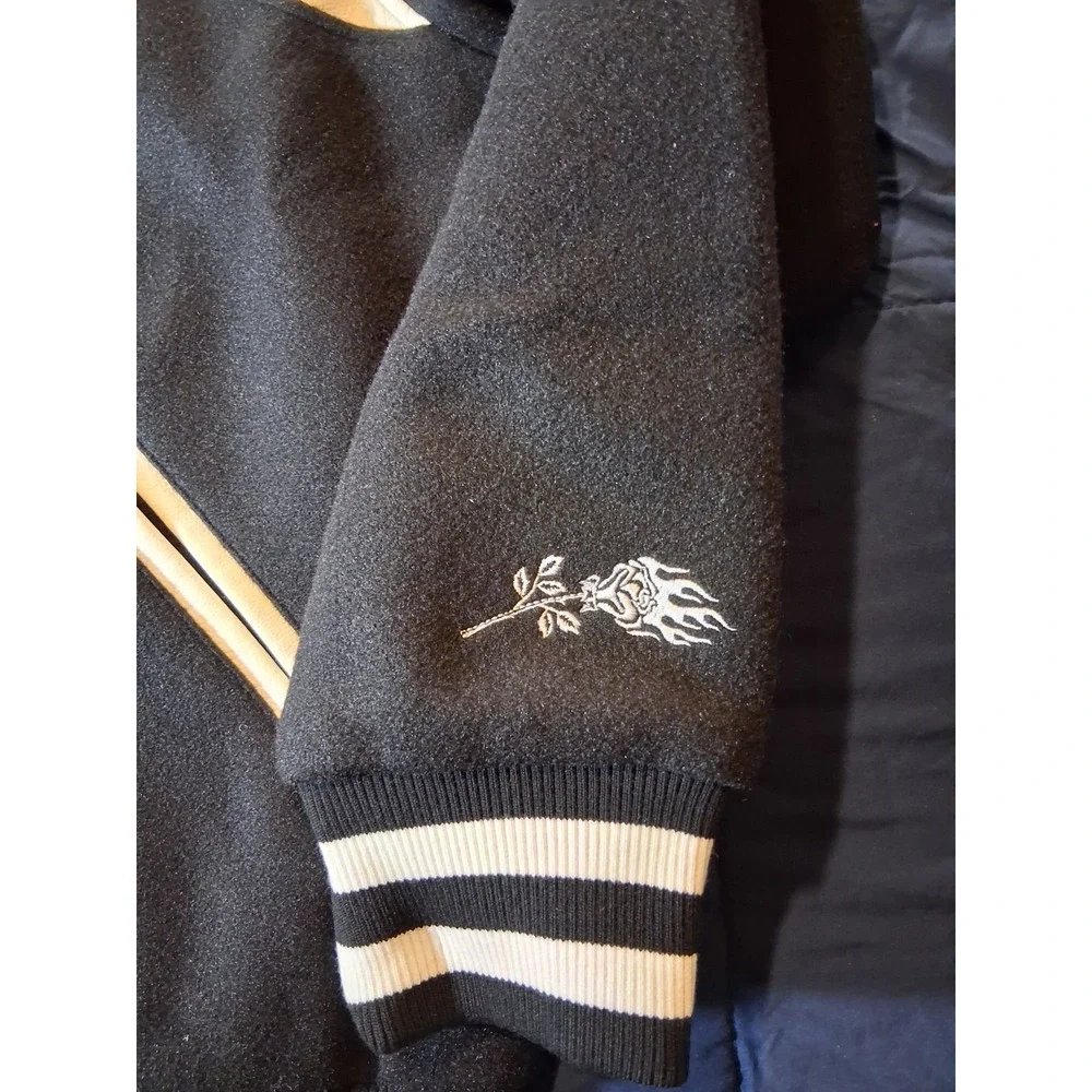 Civil Regime Letterman Jacket Rose From‎ Concrete Size XL NEW WITH TAGS